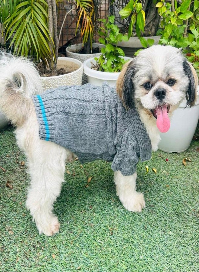 Lulala Winter Dog Sweater for Small Dogs | Soft Knitted Pet Jumper for Shih Tzu, Pomeranian, Puppy | Cozy & Warm Pullover for Cold Weather - Image 1